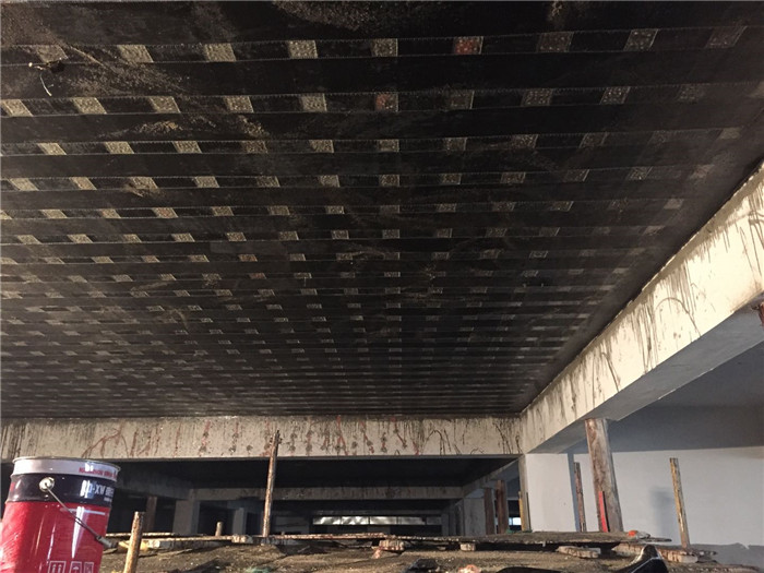 地下车库顶板建筑结构加固设计