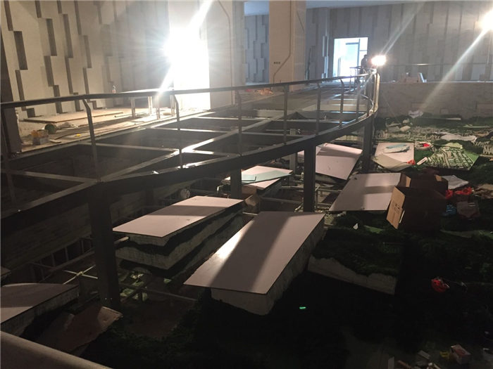 临海展览馆工程拆除加固